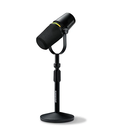 Shure MV7+ Hybrid Cardioid Dynamic Podcasting Microphone for Windows/Mac/iOS/Android