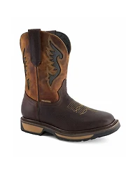 Forastero Men's Western Genuine Leather Boots