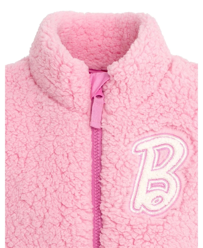 Barbie Girls' (4-16)months Zip-Up Fleece Vest