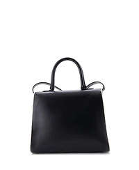 Pre-Owned Delvaux Mm Brillant Top Handle Bag Leather