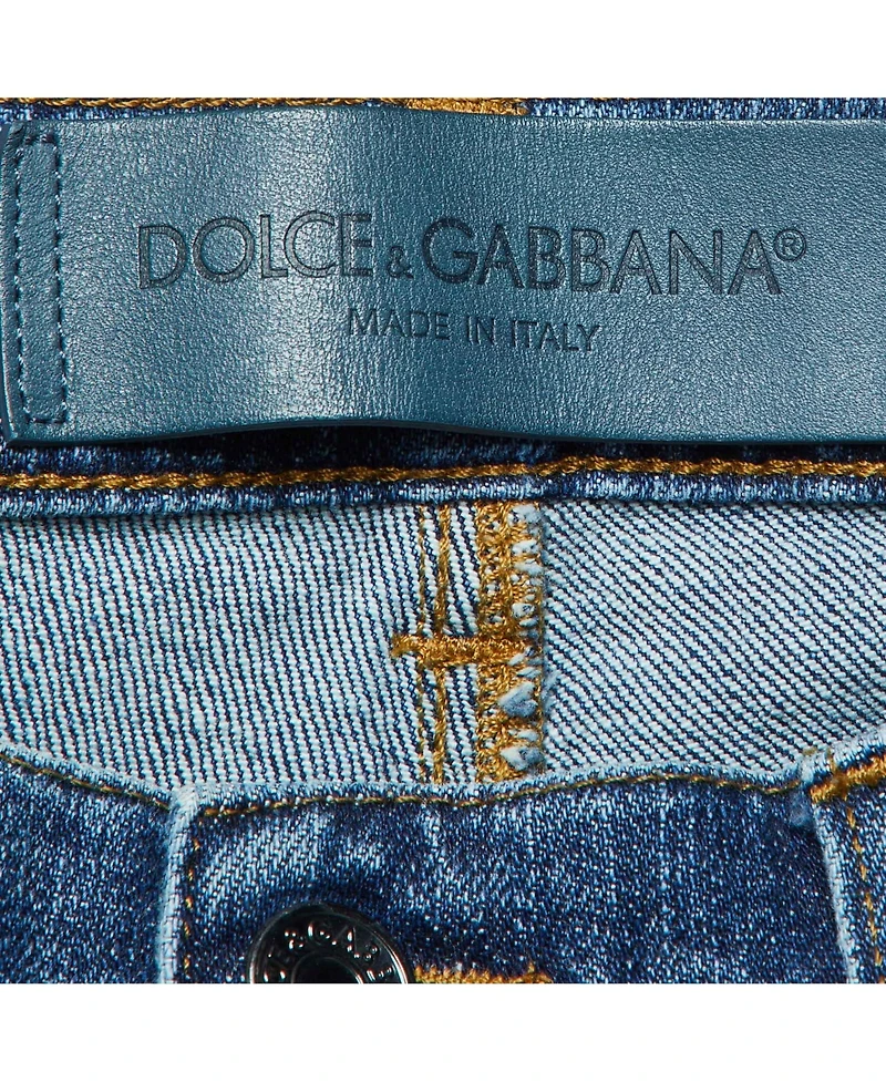 Pre-Owned Dolce & Gabbana Men's Denim Straight Leg Jeans