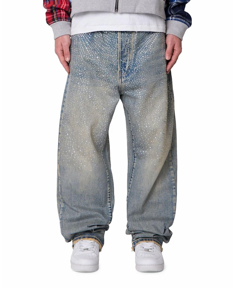 mnml Men's Ultra Baggy Gem Denim Jeans