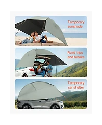 Vevor Vehicle Awning 10' x 7' Shade Coverage Car Side Awning PU2000 mm UV50+