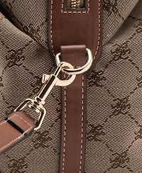 Mango Women's Logo Jacquard Bowling Bag