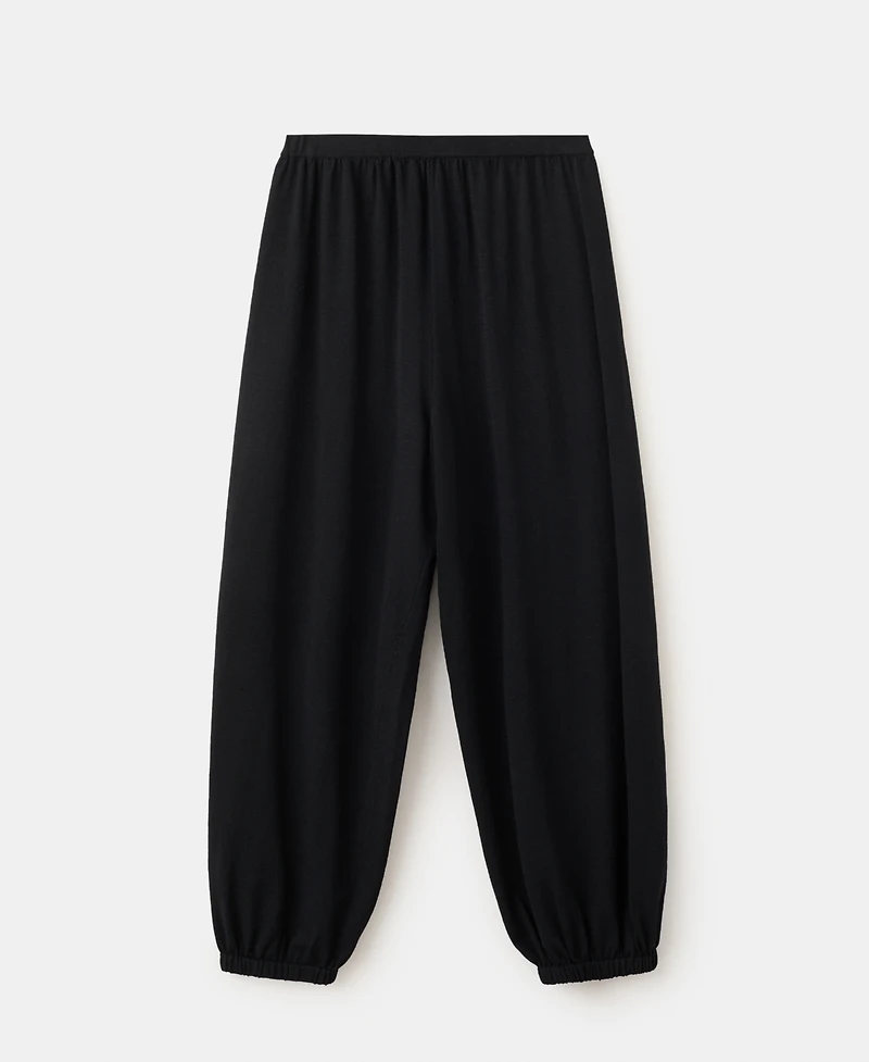 Mango Women's Mid-Rise Baggy Pants