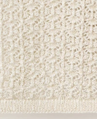 Mango Women's Open-Knit Lurex Sweater