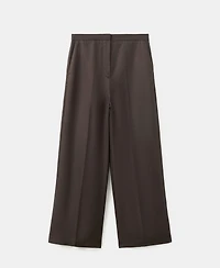 Mango Women's High-Waisted Lyocell Pants
