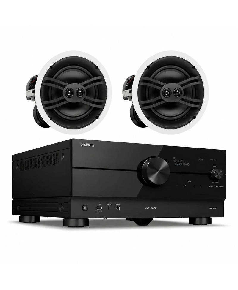 Yamaha Rx-A4A Aventage Av Receiver with In-Ceiling Speakers