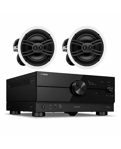 Yamaha Rx-A4A Aventage Av Receiver with In-Ceiling Speakers