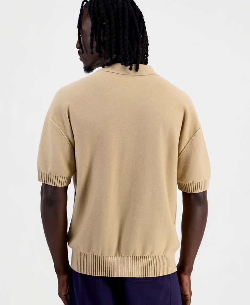 Hugo by Boss Men's San Knit Regular-Fit Polo Shirt