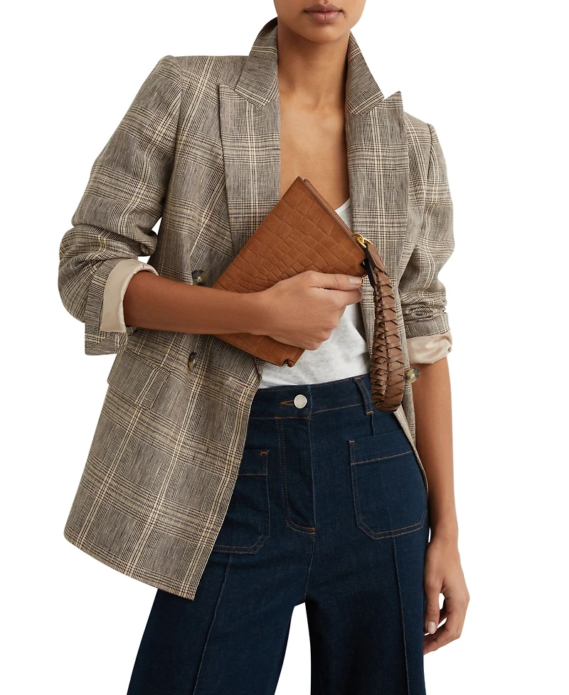 Reiss Women's Avery Suede Leather Cross-Body Handbag
