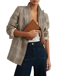 Reiss Women's Avery Suede Leather Cross-Body Handbag
