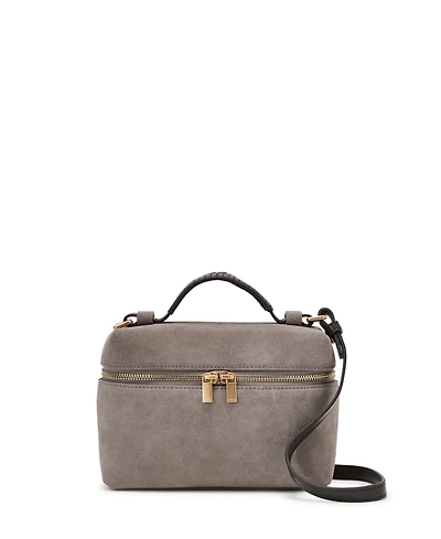 Reiss Women's Ines Suede Vanity Cross-Body Handbag
