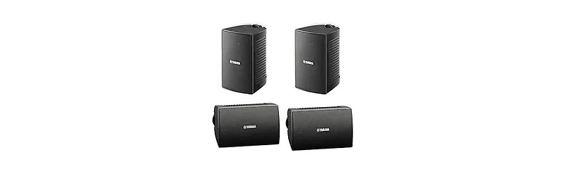 Yamaha Rx-A2A 7.2-Channel 8K Av Receiver with 4 Outdoor Speakers