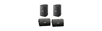 Yamaha Rx-A2A 7.2-Channel 8K Av Receiver with 4 Outdoor Speakers
