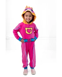 Super Kitties Toddler Girls' (2T- 4T) Cosplay Hooded One Piece