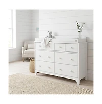 Storkcraft Universal Changer Topper (6 Drawer Dresser) - White