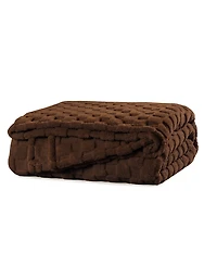 Sanctuary Jacquard Sherpa Blanket, Full/Queen