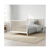 Graco Teddi 5-in-1 Convertible Crib with Drawer - White with Driftwood