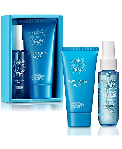 Lovery 2-Pc. Solo En Ibiza Barcelona Bliss Travel Gift Set