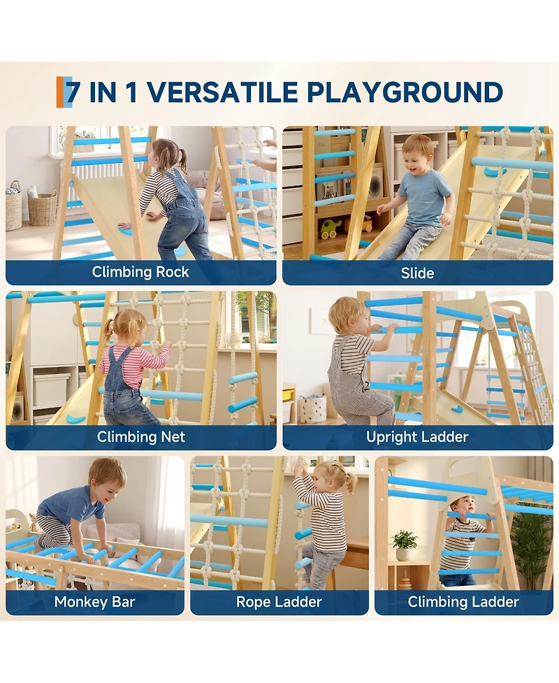 homfan Indoor Animal-Print Climbing Frame
