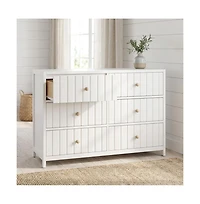 Graco Teddi 6 Drawer Double Dresser (White)