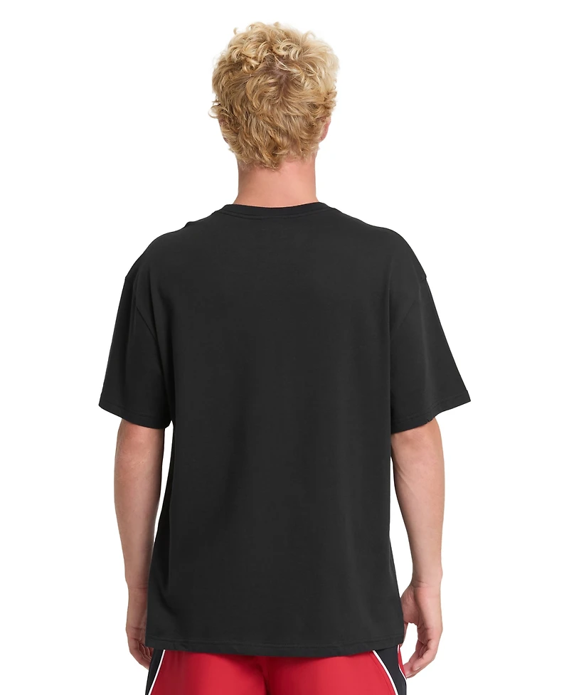 Quiksilver Men's Young Guns Clicker Red Box Oversized T-Shirt