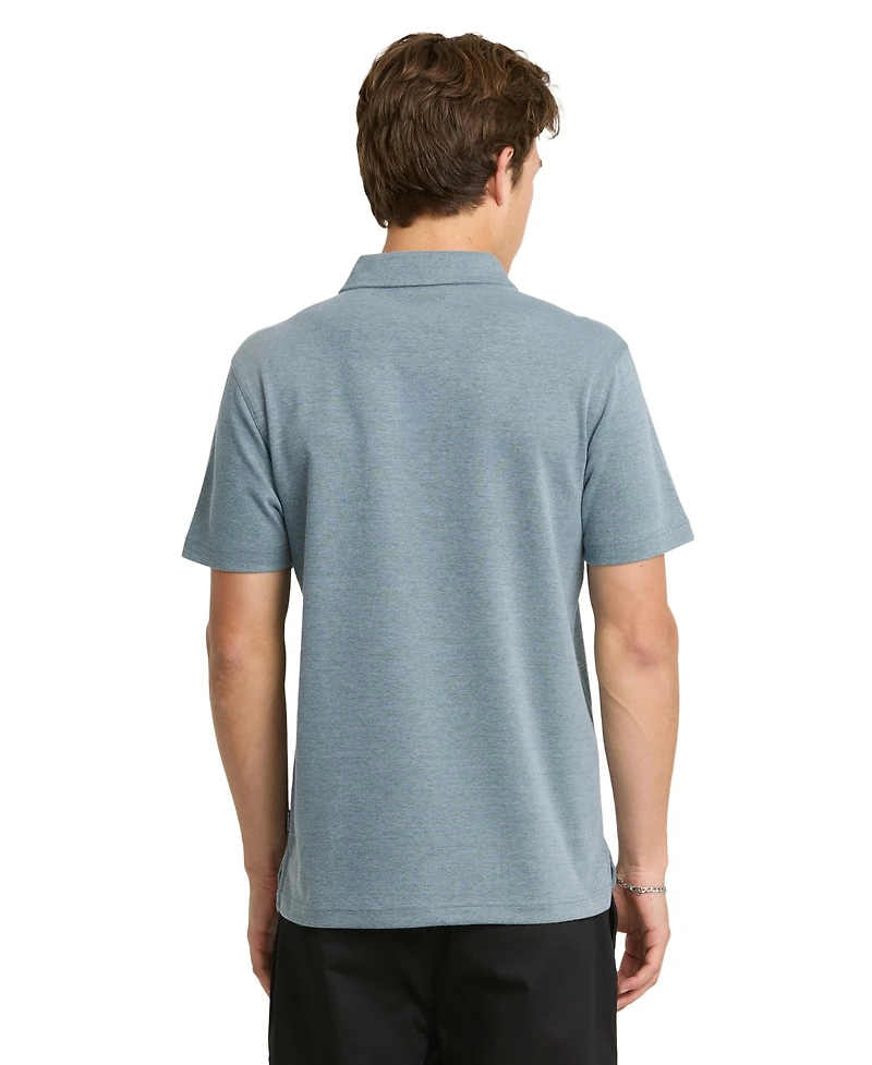 Quiksilver Men's Ultraviolet Protection Factor Stretch Moisture-Wicking Polo Shirt
