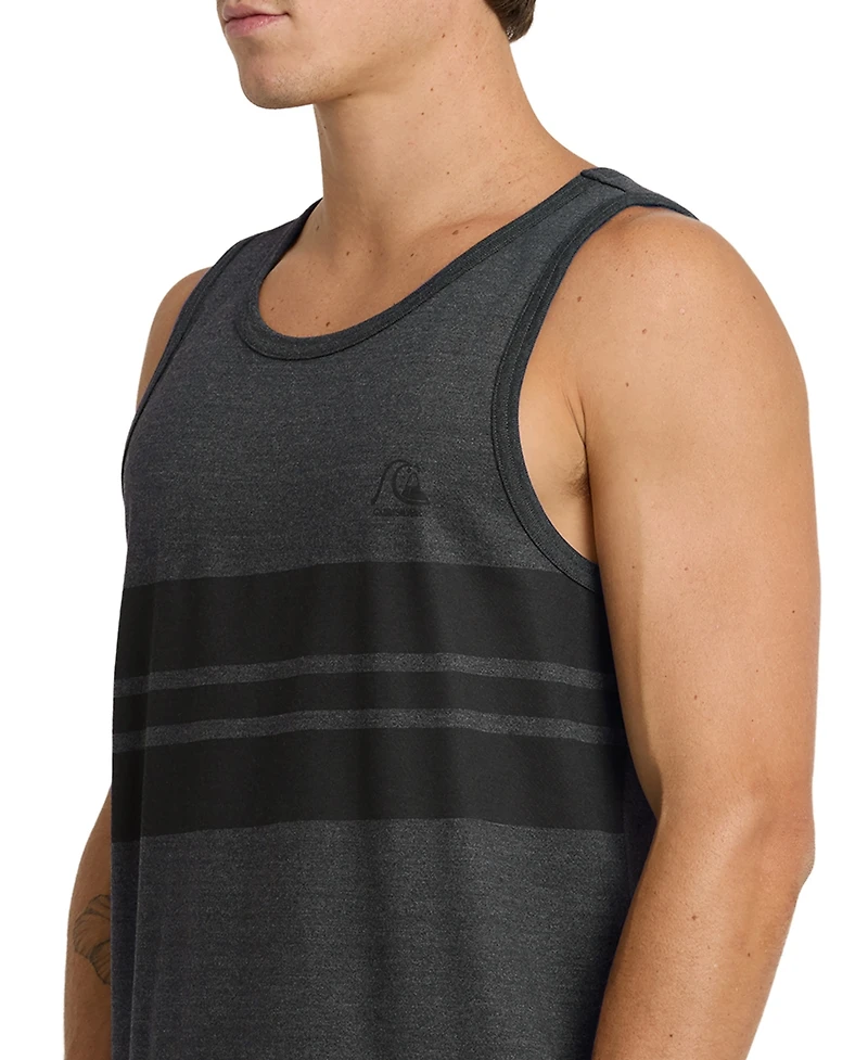 Quiksilver Men's Original Striped Cotton Tank Top