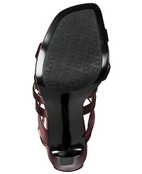 Donna Karan New York Women's Briarrose Multi Strap Square Toe Sandals