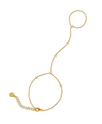 Girls Crew Crystal Shimmer Blossom Hand Chain