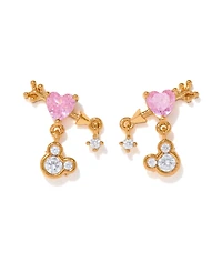 Girls Crew Crystal Disney Heartstruck Mickey Mouse Dangle Earrings