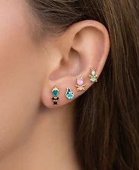 Girls Crew Crystal Disney Hercules' Hades Earring Set