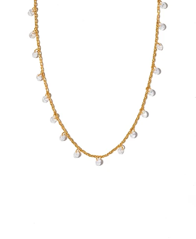 Girls Crew Crystal Dew You Necklace