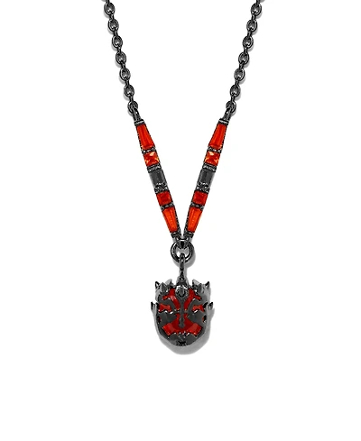 Girls Crew Crystal Star Wars Darth Maul Necklace