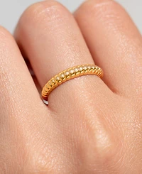 Girls Crew Gold-Plated Isla Mujeres Croissant Ring