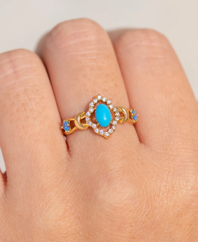 Girls Crew Crystal Disney Princess Jasmine Ring