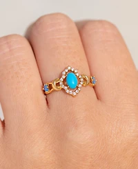 Girls Crew Crystal Disney Princess Jasmine Ring