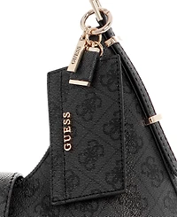 Guess Yvonne Logo Medium Hobo Handbag