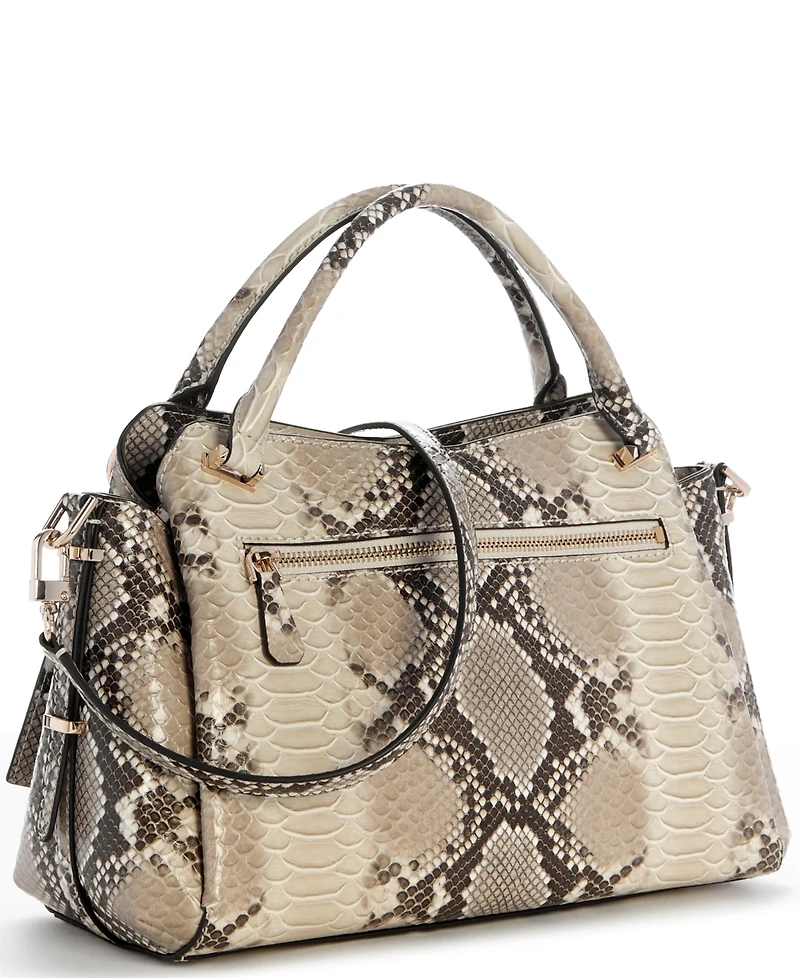 Guess Yvonne Girlfriend Medium Satchel Handbag