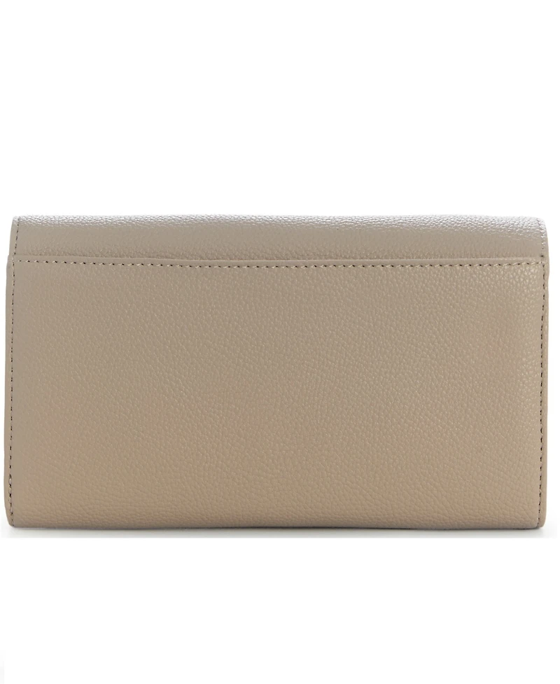 Guess Shimmer Phone Organizer Magnetic Snap Wristlet