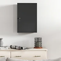 Kleankin Steel Wall Mount Medicine Cabinet 3 Tier Emergency Box for Bathroom