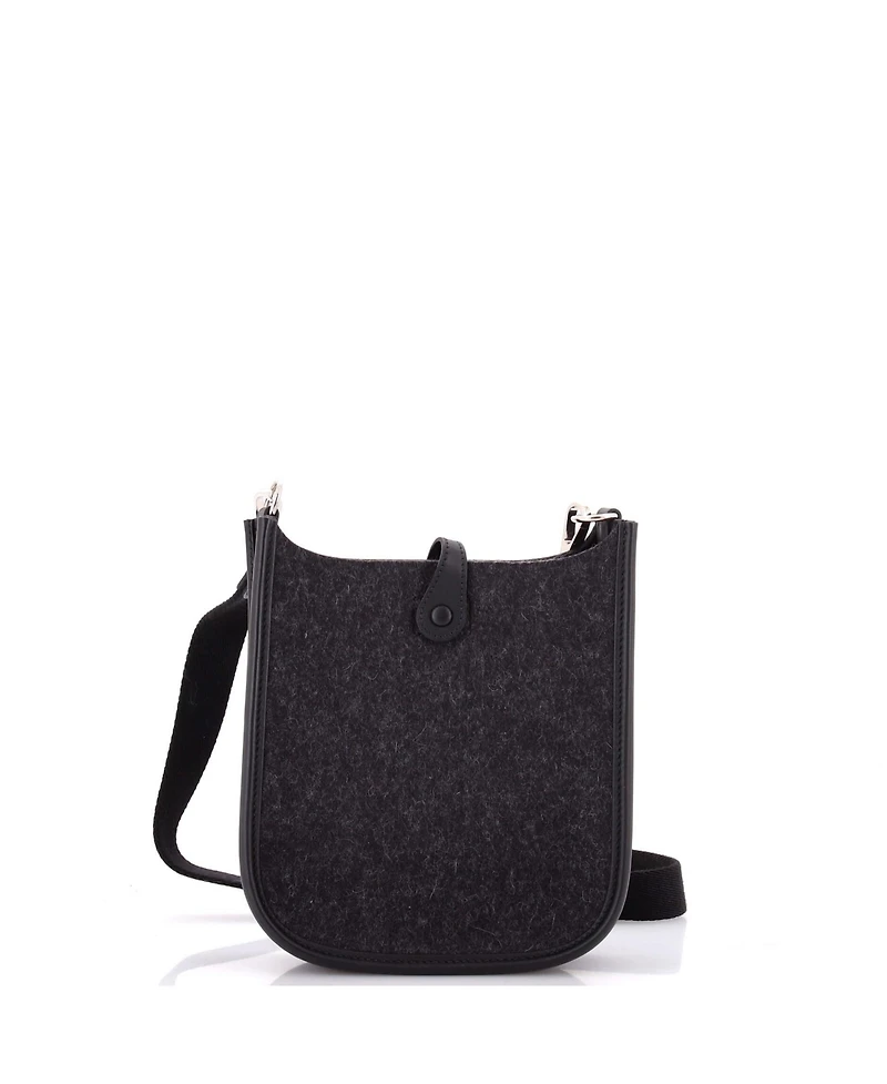 Pre-Owned HERMES Tpm Evelyne Bag Gen Iii Felt