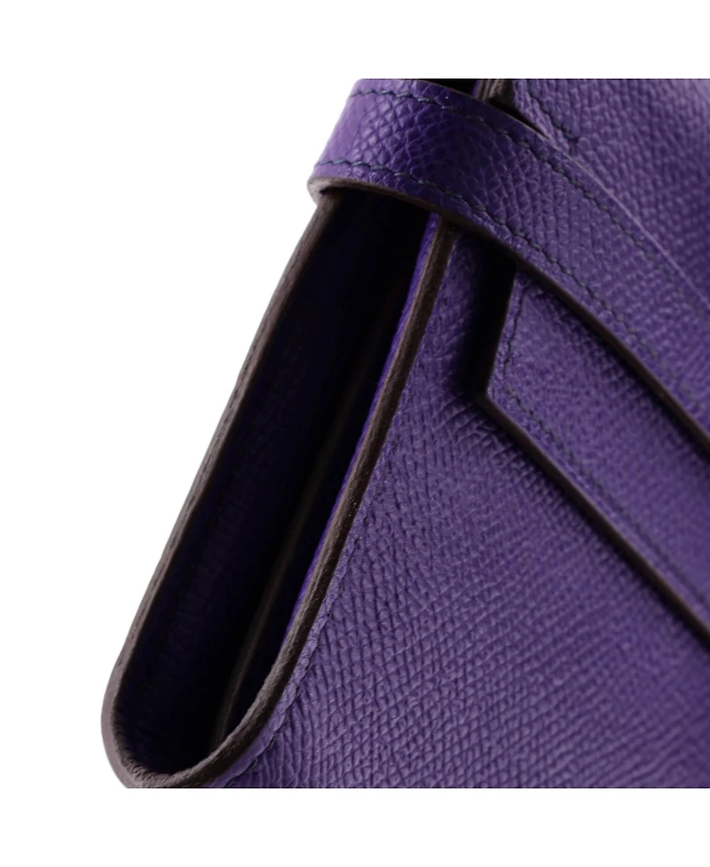 Pre-Owned HERMES Long Kelly Wallet Epsom