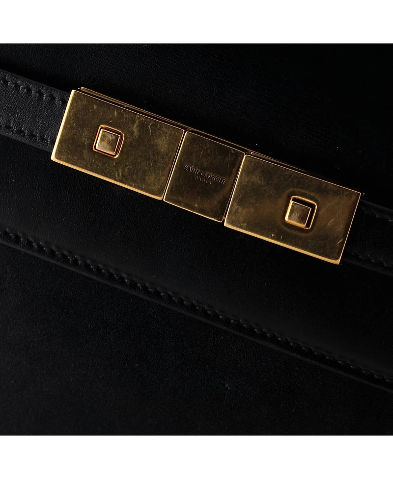 Pre-Owned Saint Laurent Medium Manhattan Shoulder Bag Leather