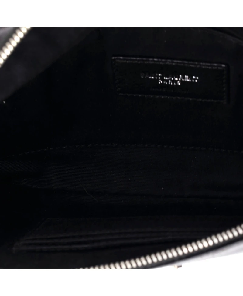 Pre-Owned Saint Laurent Classic Monogram Belt Bag Leather