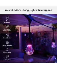 Nanoleaf Matter Smart Outdoor String Lights Smarter Kit