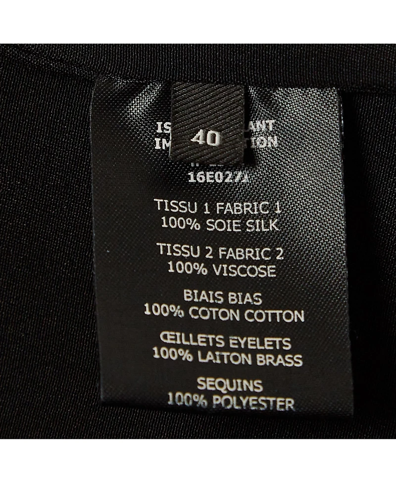 Pre-Owned Isabel Marant Women's Embellished Silk Tie-Up Dress
