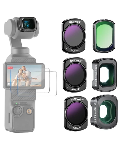 Neewer Fl-B16 Camera Lens Accessory with ND8, ND32, ND64 for Dji Osmo Pocket 3