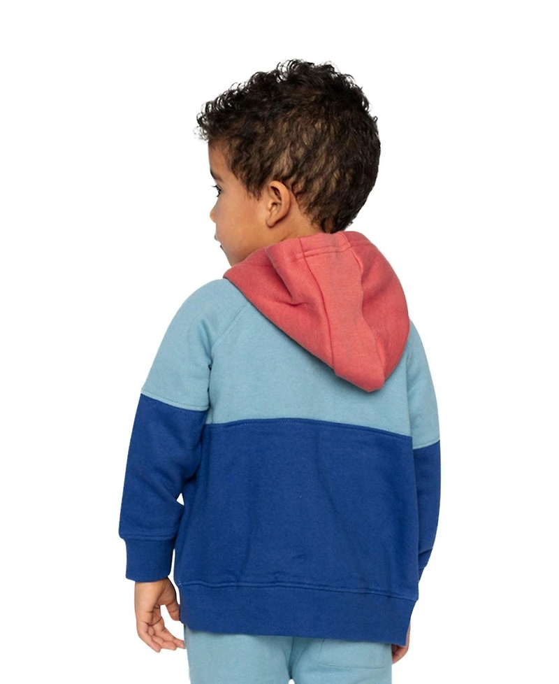 Deux par Toddler Boys (2T - 5T) Full Zip Hooded Fleece Hoodies